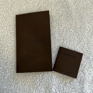 Louis Vuitton receipt envelope & insert